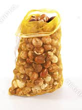 Tulip bulbs in a bag