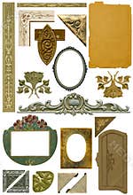 Antique design elements 3