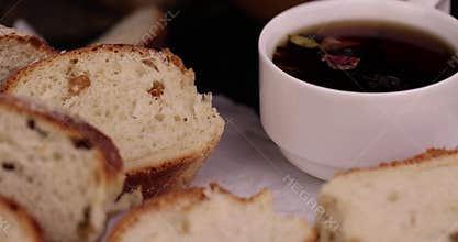 soft delicious and sweet bread with added raisins