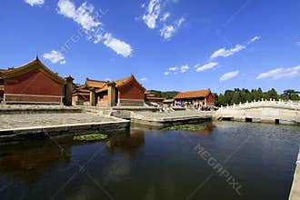 Chinese ancient architecture in Eastern Royal Tombs of the Qing