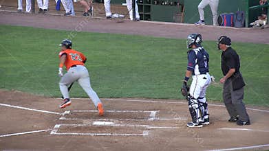 Baseball Batter Hits Ball, Success, Achievement