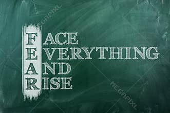 Fear acronym positive