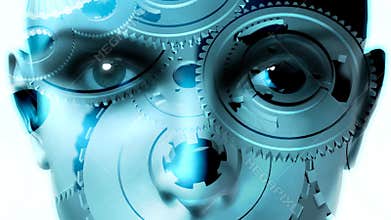 Eyes & Face - Gears Turning in the Mind