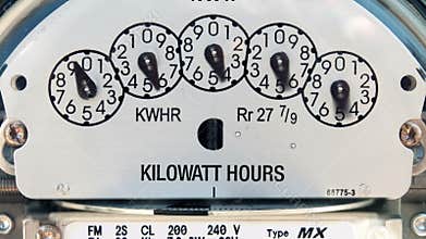 Electricity Meter (Time-lapse)
