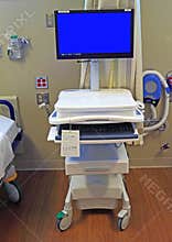 Medical Computer in Patient Room