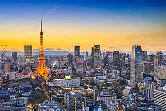 Tokyo Japan City Skyline