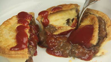 Cutting Meat Pie 1