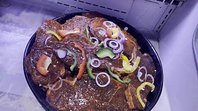 Marinated Bos Taurus Beef Steaks