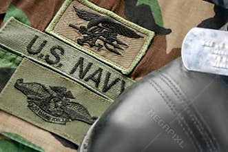 Uniform of Navy SEAL