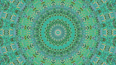 Trippy Mesmerizing Groovy Mandala Animation