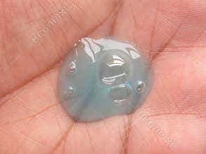 Blue color body wash gel