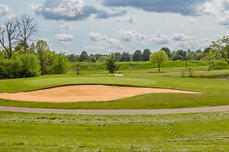 Golf Course in the Wisconsin Dells