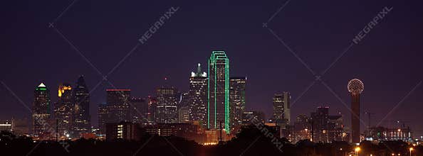 Dallas Skyline at Dusk