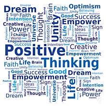 Word Cloud - Positive Thinking