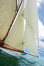 Old sailing boat