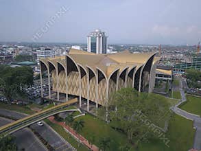 Kuching: The Capital of Sarawak - The Landmark Buildings and Tourist Attraction areas of the City