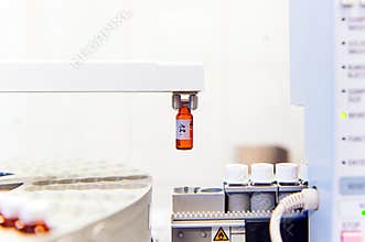Analysis in lab