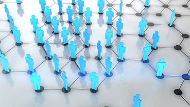 Social distance concept