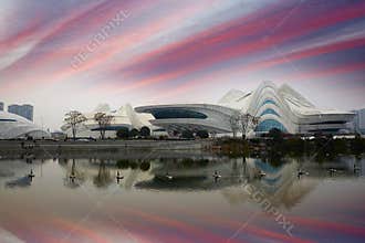 Changsha Meixi Lake International Culture Art Centre, China