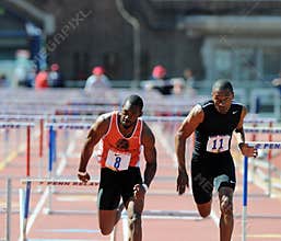 110 meter hurdles at the 2011 Penn Relays