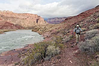 Hiking Along the Colorado River