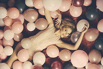 Vintage, birthday, look.