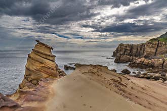 Sandstone cliffs