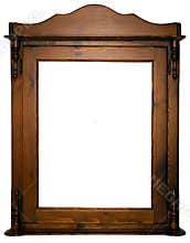 Large wooden frame
