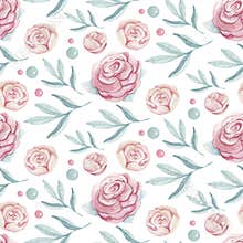 Baby shower kid swan watercolor girl seamless pattern butterfly cartoon elements. Set of baby pink dress and baby`s