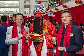 Chinese New Year 2020 - Mr. Xu Hong left