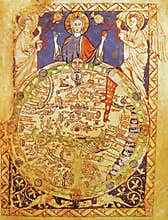 Medieval map of Jerusalem