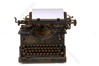 Old vintage typewriter