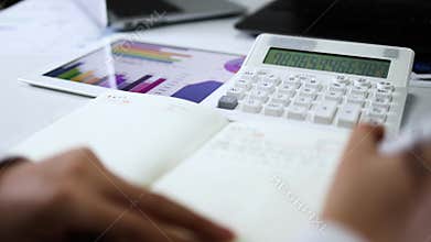 Accountants are making financial statistics