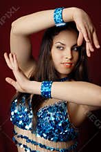 Pretty belly dancer