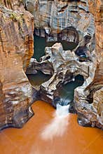 Bourkes Luck Potholes, in Mpumalanga, South Africa
