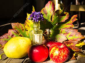 Autumn table arrangement