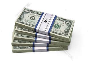 $100 Bills - Stacked