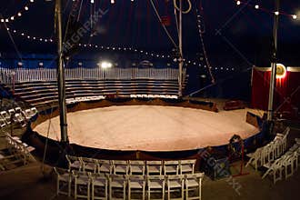 Under the Big Top Circus Tent