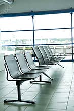 Airport waiting area