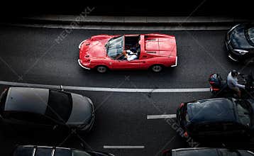 Vintage Ferrari Dino GT