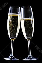 Champagne flutes