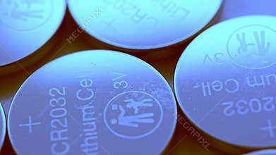 Rotating button batteries for devices that don't fit regular batteries.