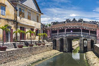 Japanese Bridge in Hoi An. Vietnam