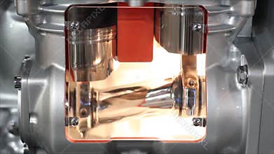 Heavy truck engine cylinder work