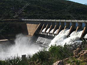 Clanwilliam Dam near Cape Town