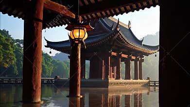 Serene Eastern Garden