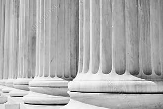 Courthouse Pillars