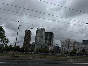 Amsterdam Zuid High Rise Buildings in Business District
