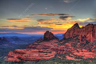 Red Rocks sunset