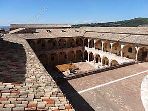Architectural Arcade in Assisi